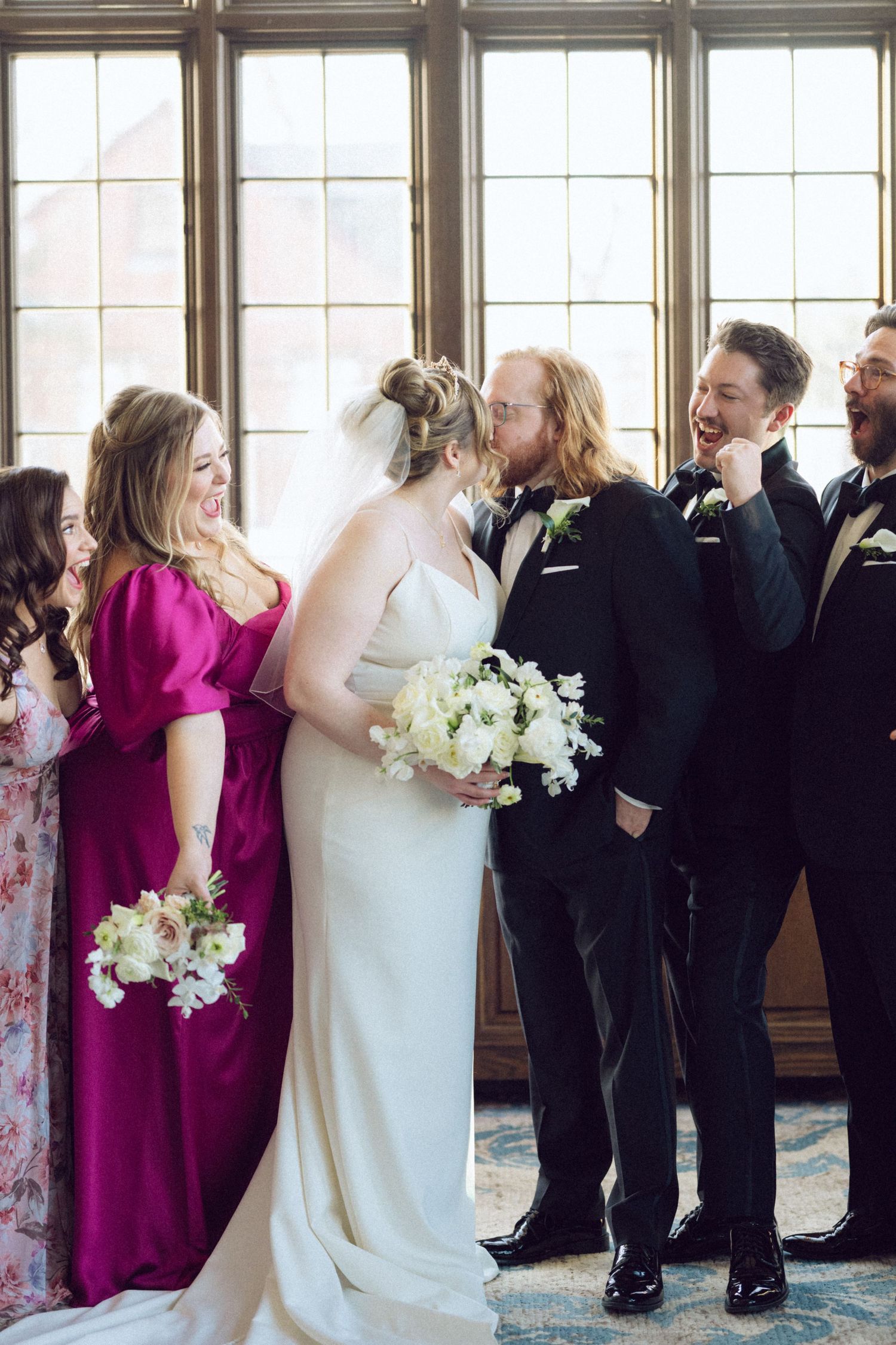 Michigan Shores Club Winter Wedding in Wilmette | Candace Sims Chicago Luxury Editorial & Fine Art Wedding Photographer