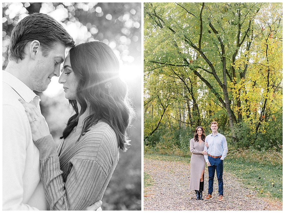 Ellie + Dylan // Fall Wisconsin Engagement Brittney Mangold Best