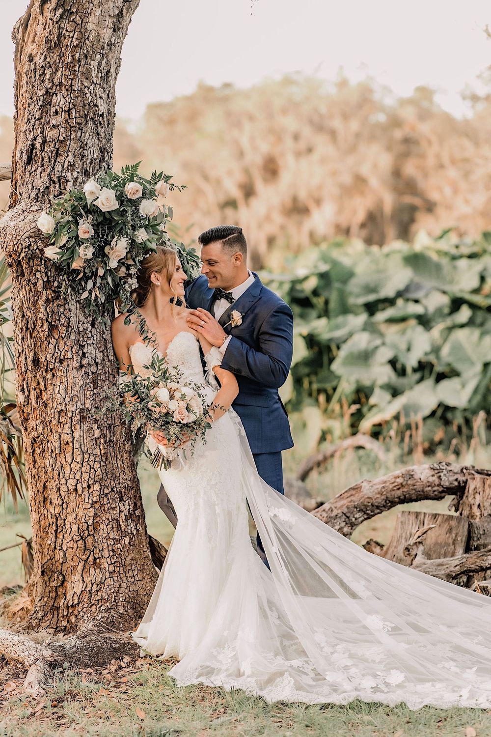 Rustic barn wedding in Myakka, Sarasota, Florida by Tampa and New England Wedding Photographer