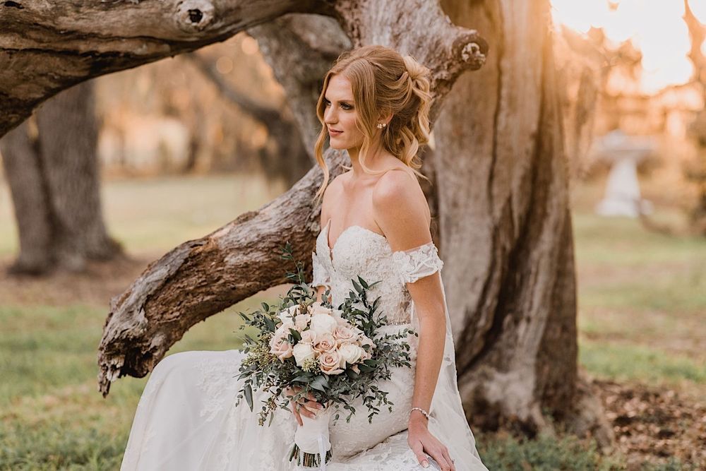 Rustic barn wedding in Myakka, Sarasota, Florida by Tampa and New England Wedding Photographer