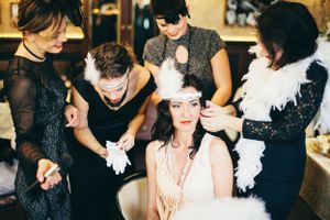 20's styled wedding in Mallorca