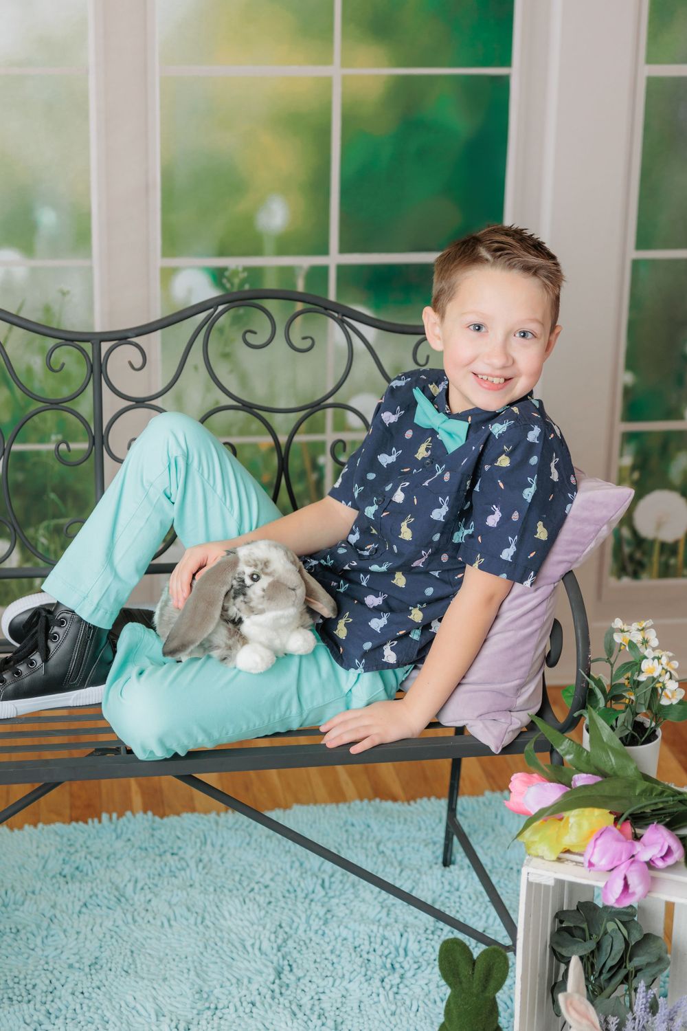 family kids spring studio session in clayton new jersey franklinville pitman glassboro malaga mantua williamstown