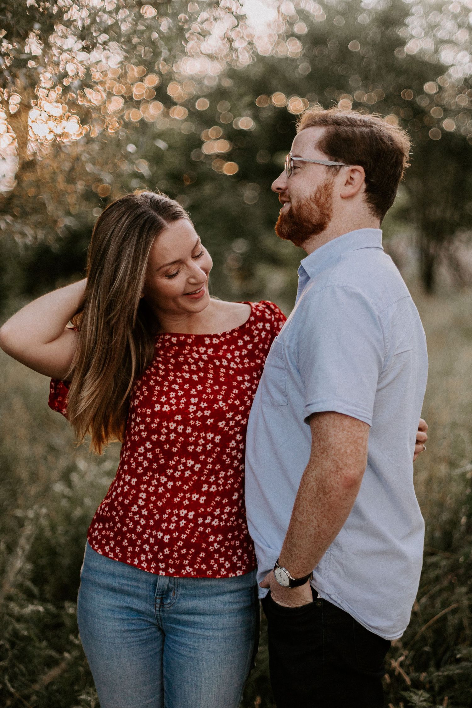 toronto engagement session photography cherry beach candid with dog