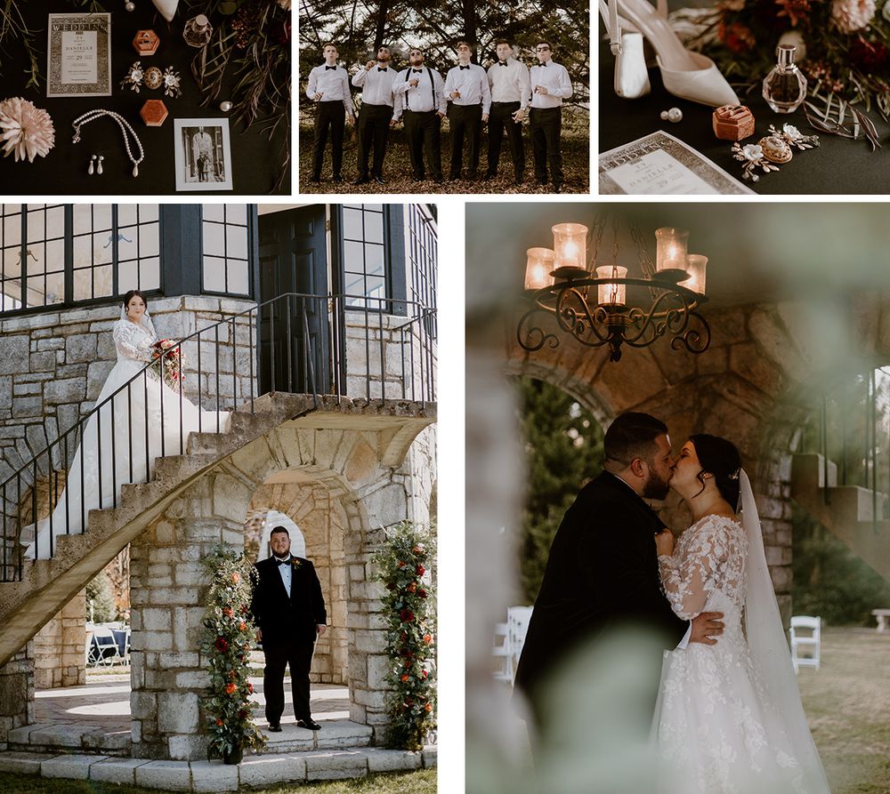 Late Fall and Halloween Inspired Wedding Tennessee