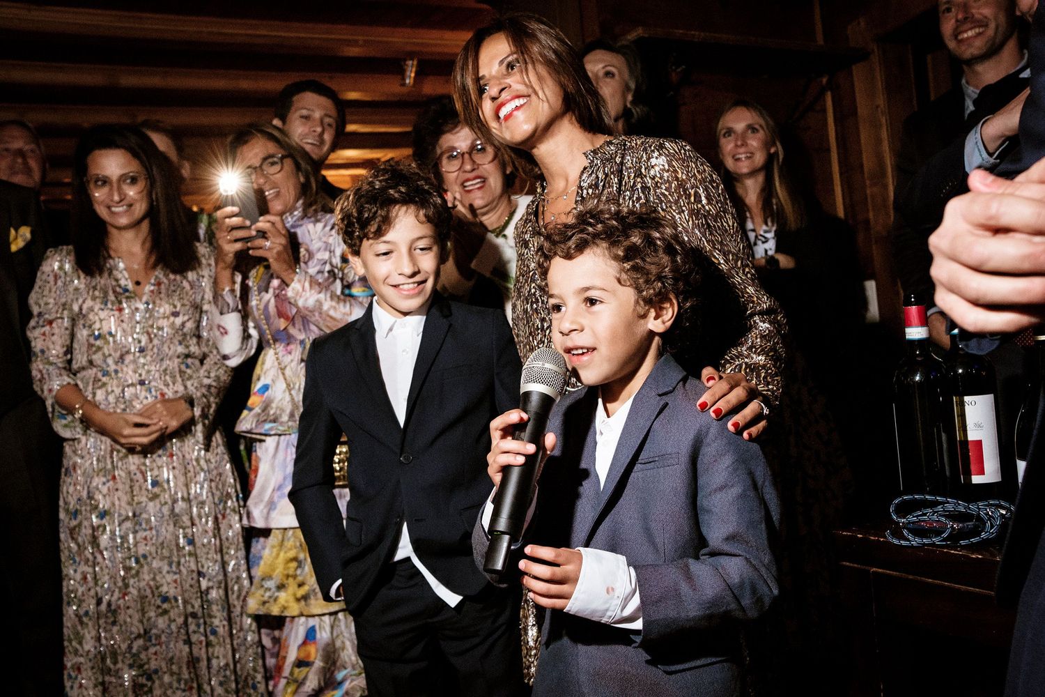 TLOOK photographe de mariage de style documentaire, Wasserngrat à Gstaad soirée portraits