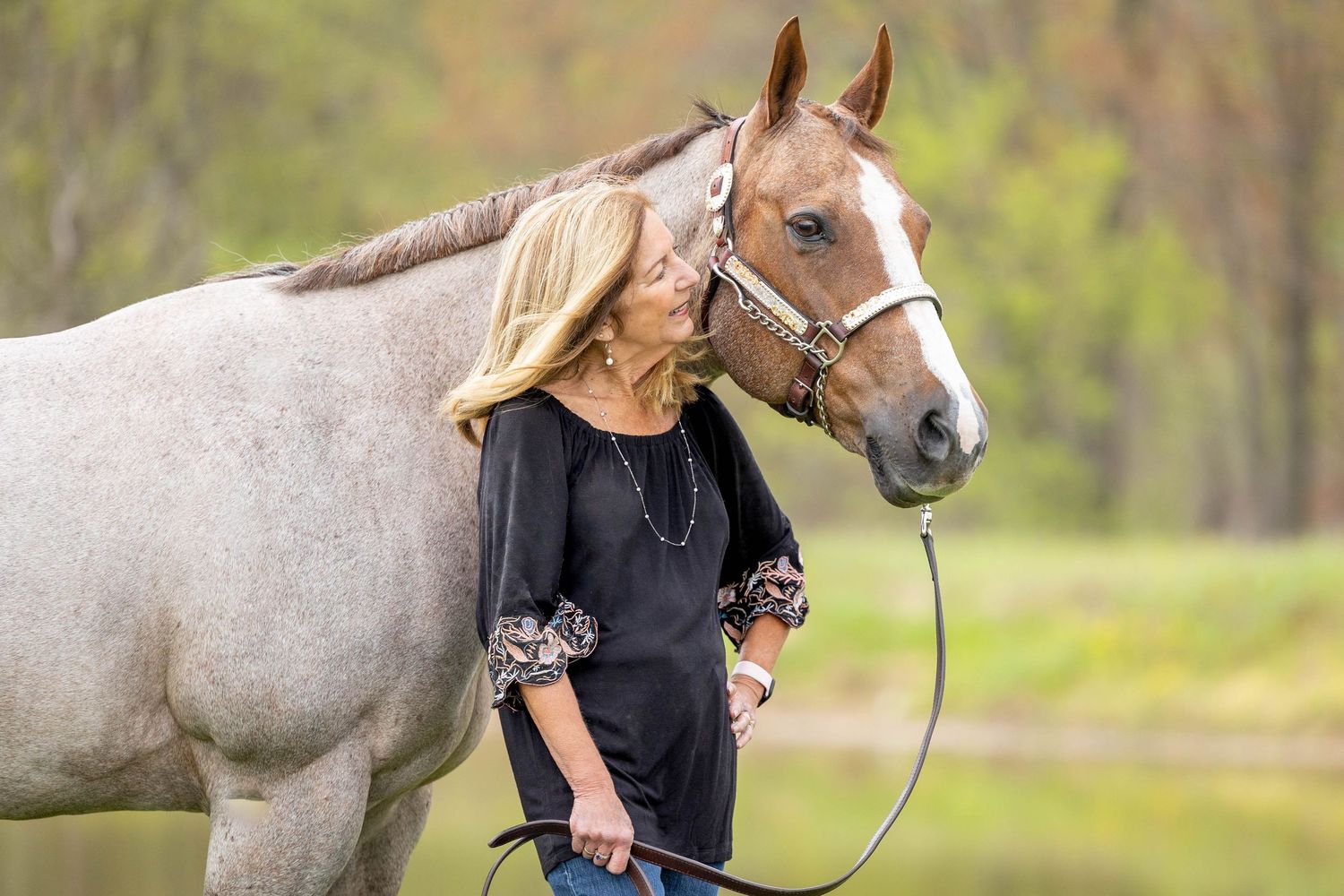 Sue and Peach from Lantz Performance Horses