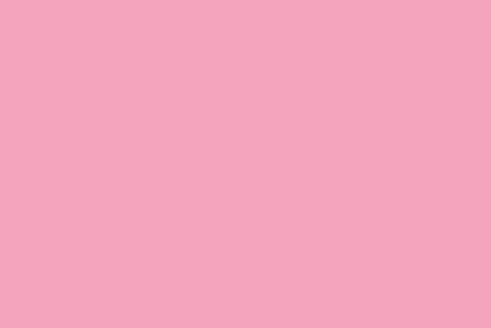 A solid pink background with a soft, pastel hue.