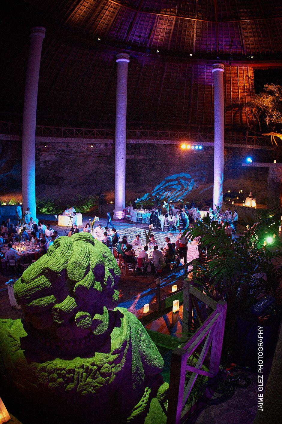First dance at Xcaret wedding