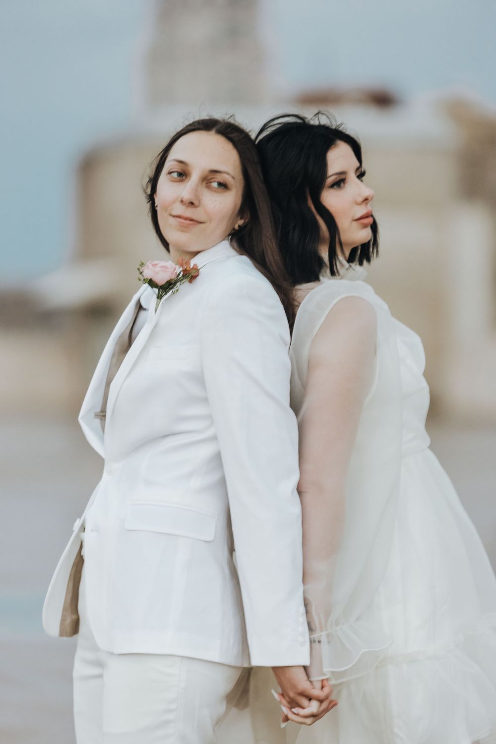 LGBT Detroit Michigan elopement wedding