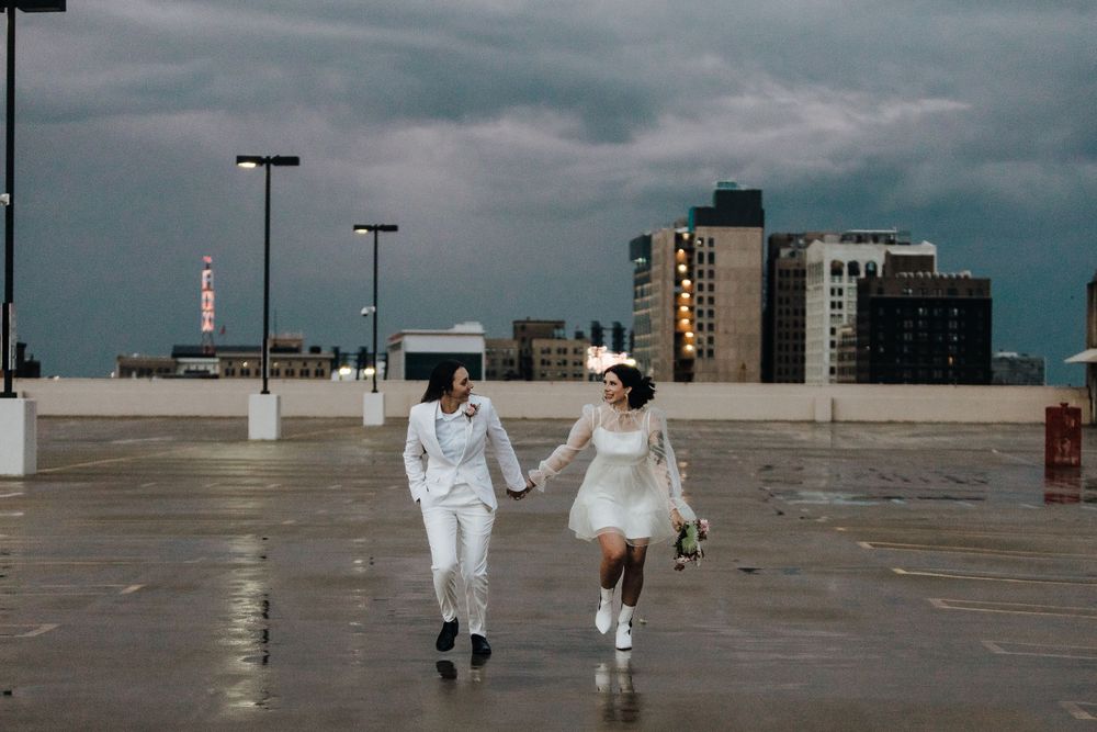 LGBT Detroit Michigan wedding elopement