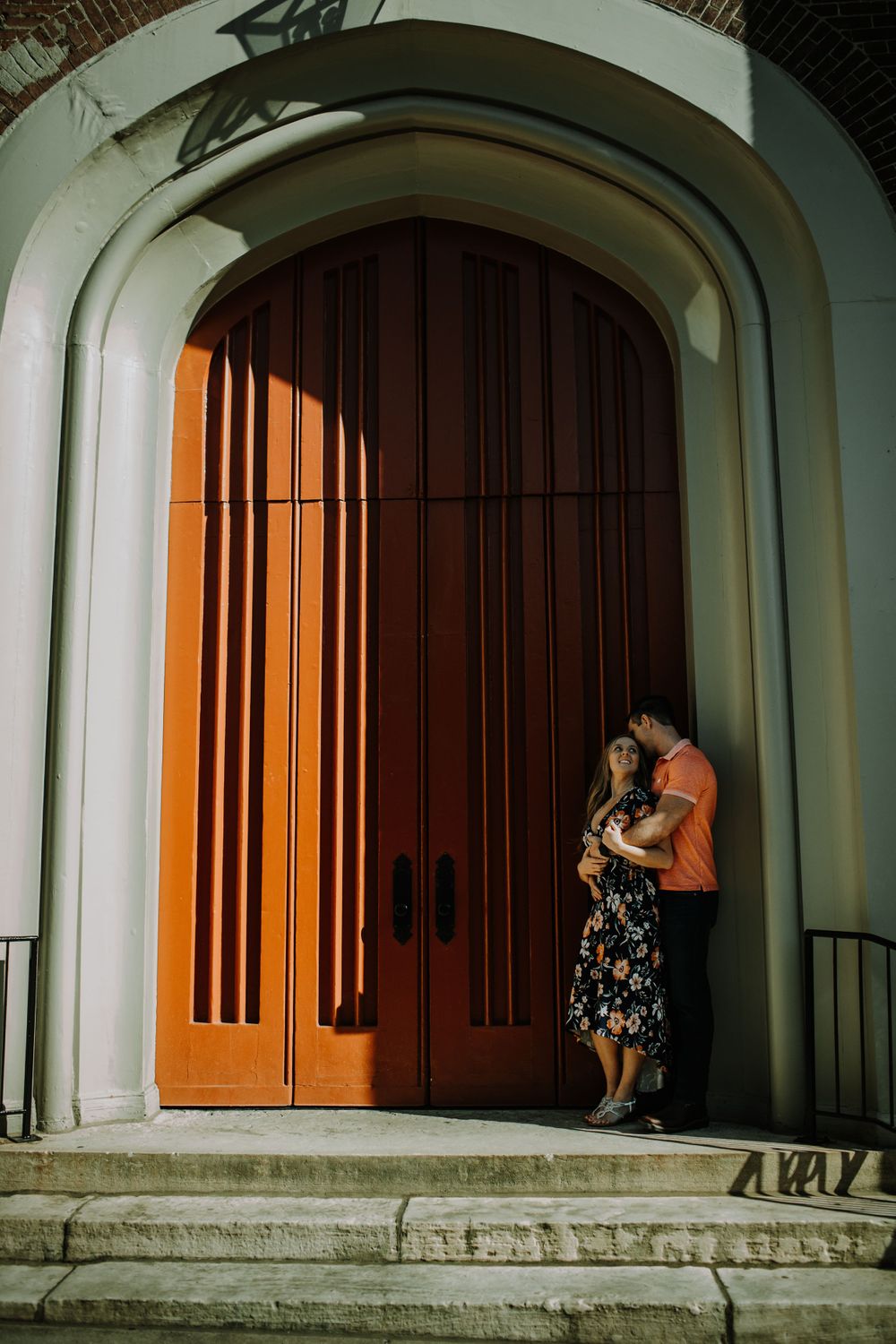 Moody wedding photography Lexington central KY Kentucky unique engagement session downtown near me local photographer
