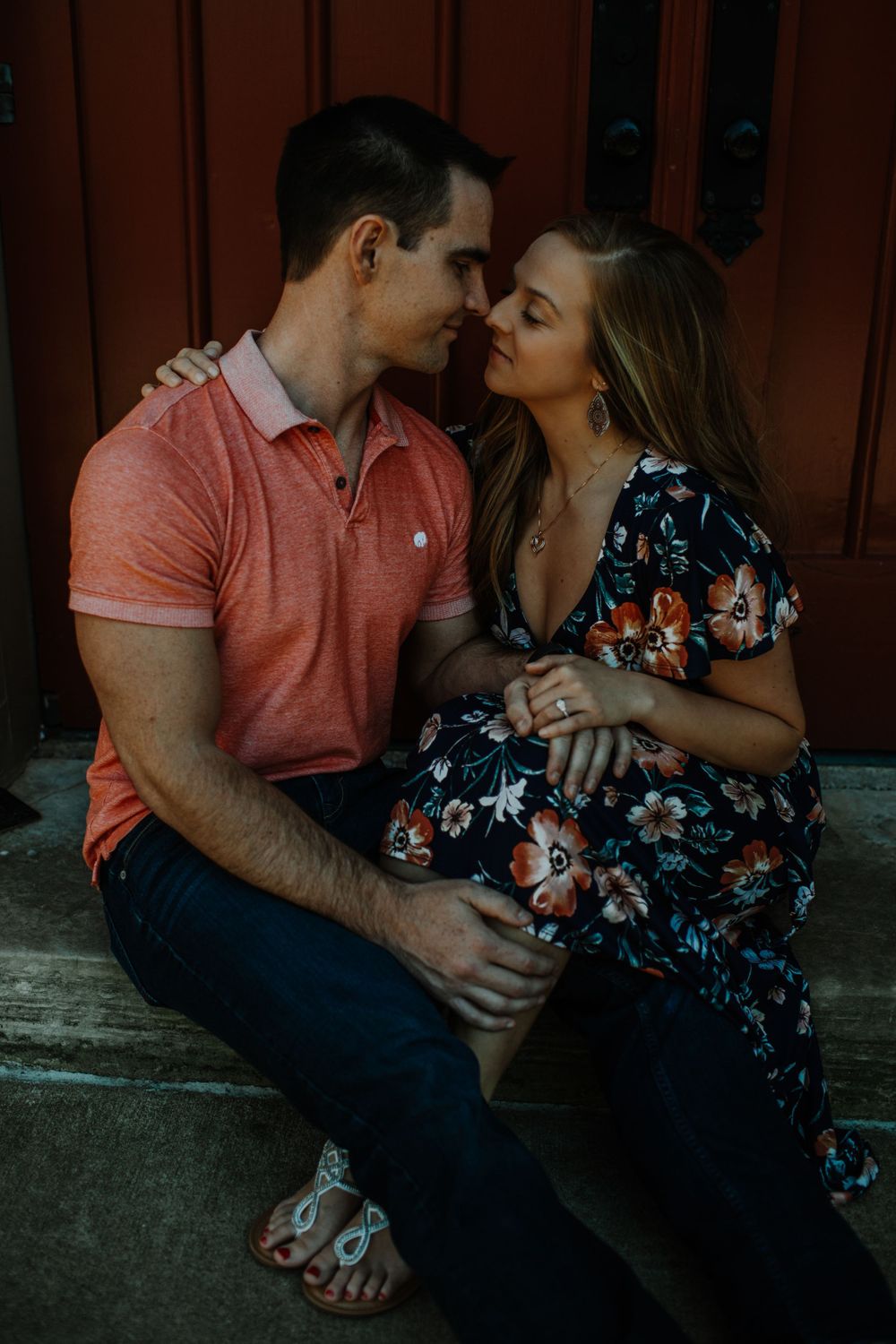 Moody wedding photography Lexington central KY Kentucky unique engagement session downtown near me local photographer