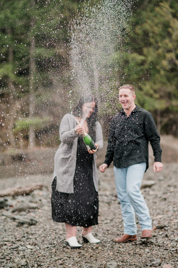 lake cushman engagement