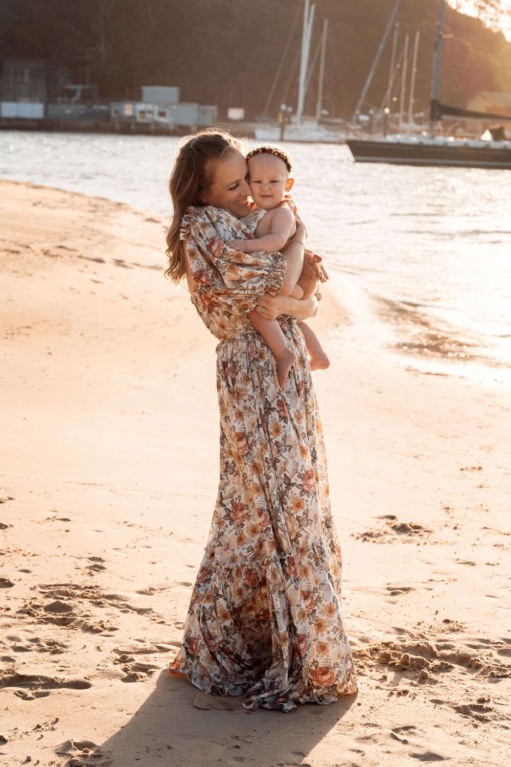 Mom and her daughter moment in Sydney Family Photoshoot