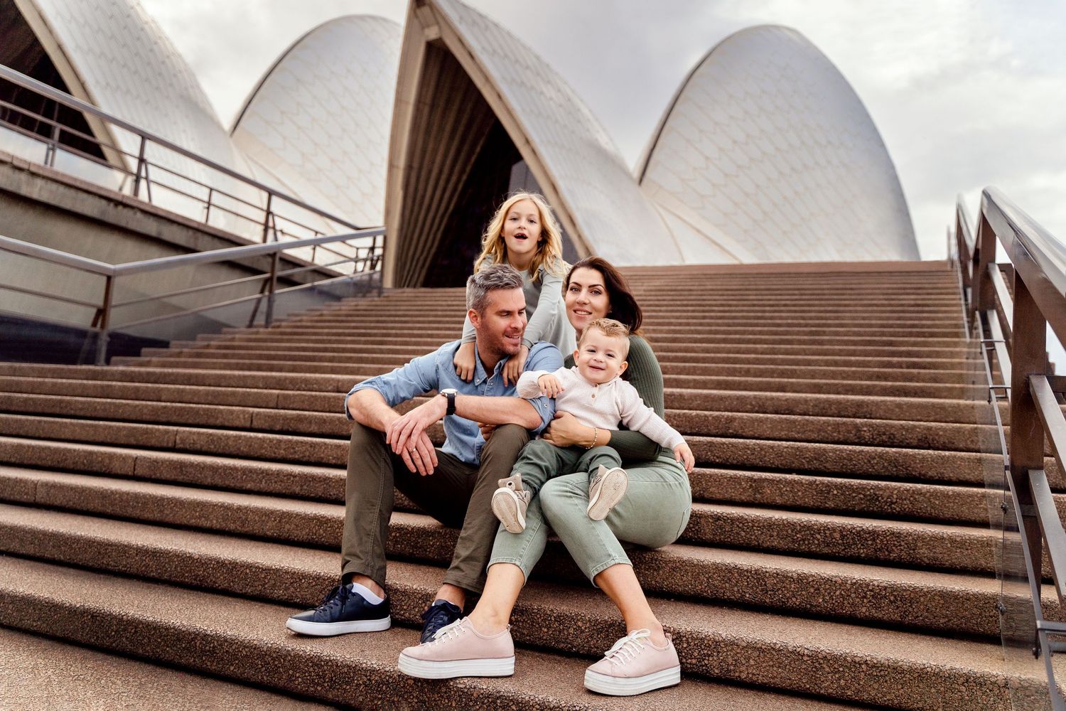 Sydney opera house family session