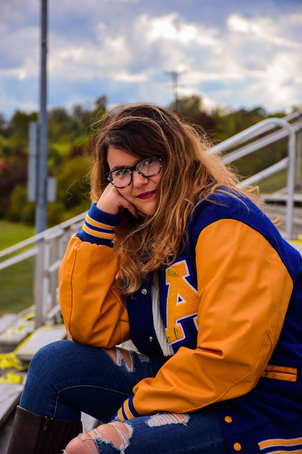 Outdoor Fall Senior Session