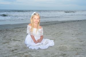 children milestone photography composite photography