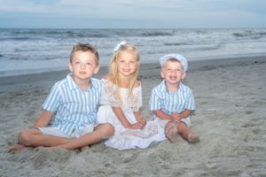 children milestone photography composite photography