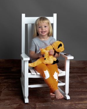 children milestone photography composite photography