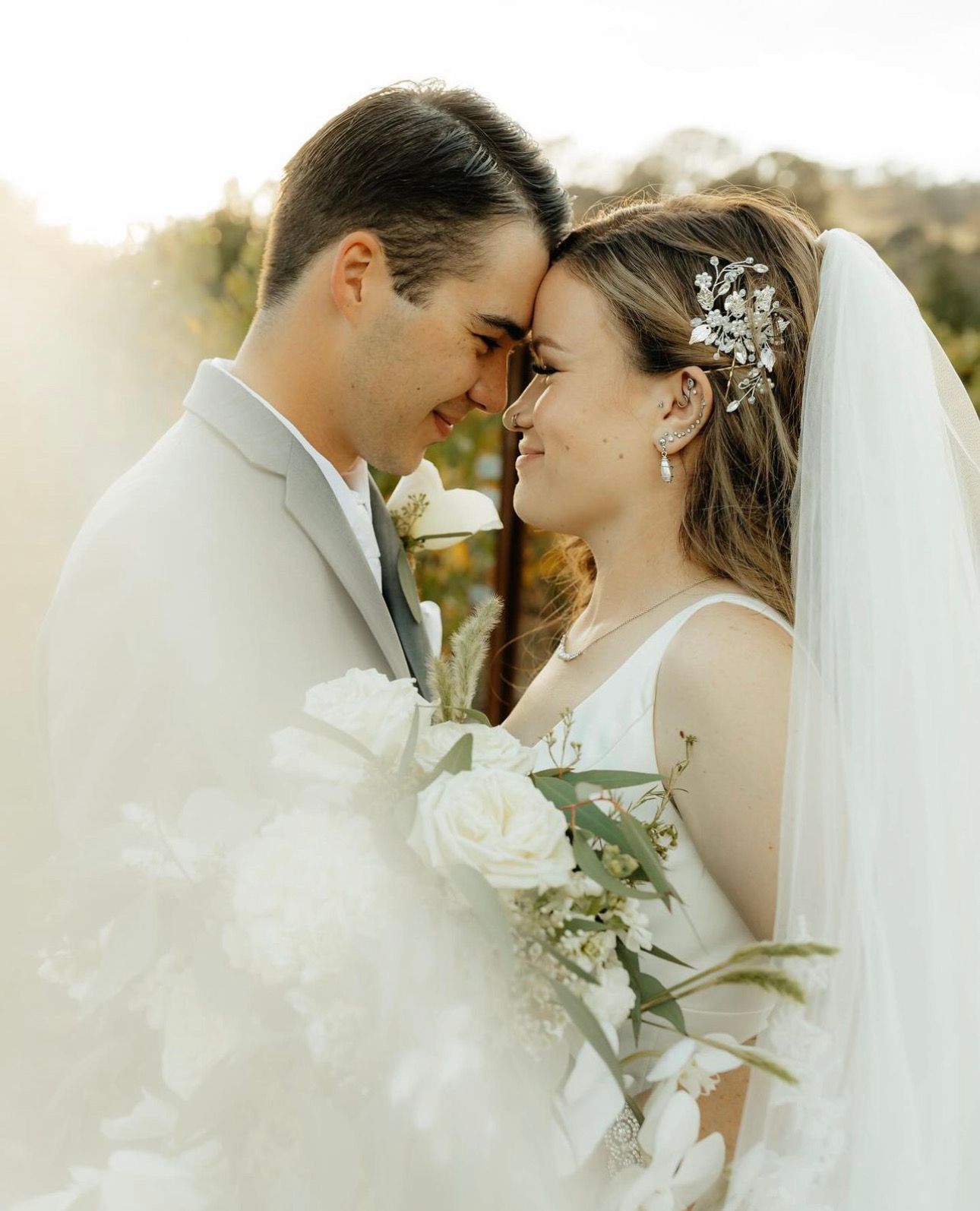 A California wedding photographer capturing beautiful moments at Yin Ranch wedding