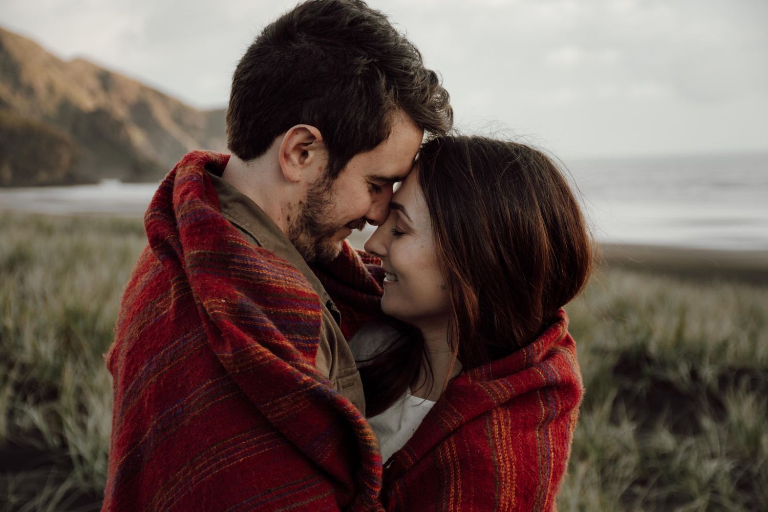 Matt & Tanya - Engagement Shoot at Bethells Beach