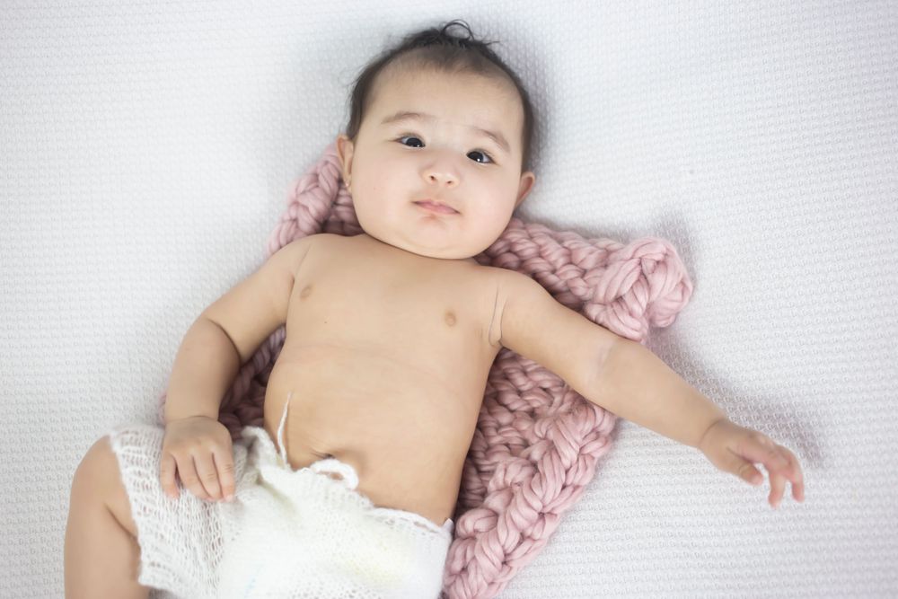 5 month old baby girl