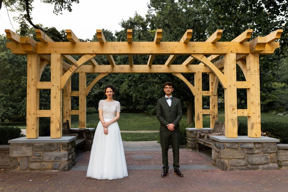 Cescaphe water works wedding