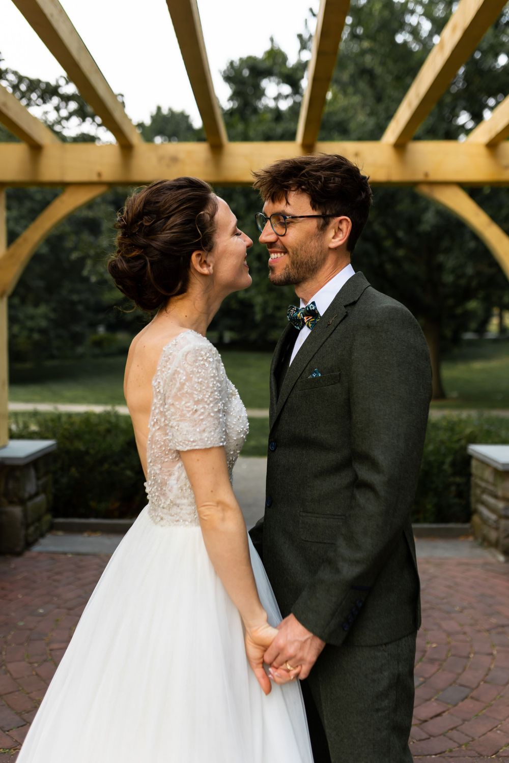 Cescaphe water works wedding