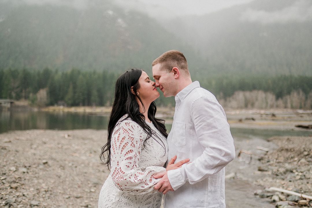 lake cushman engagement