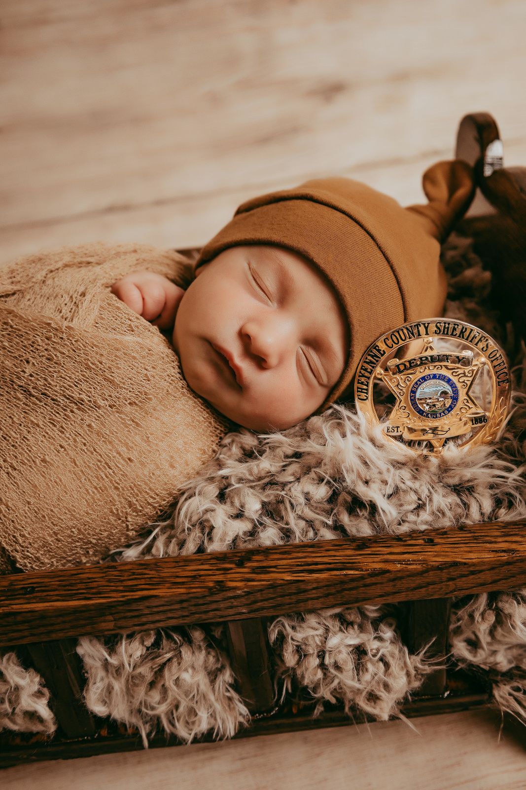 newborn baby boy - studio session - back the blue baby - abby's portraits