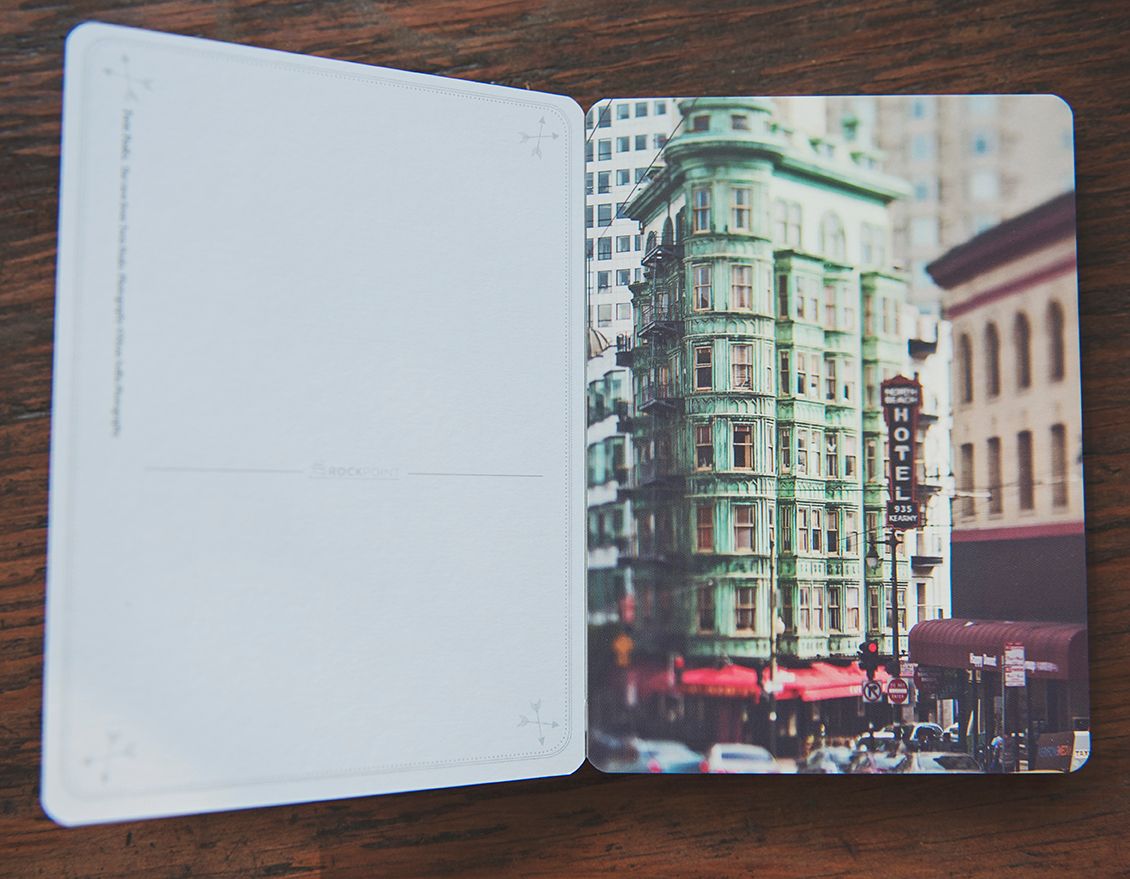 Dream San Francisco postcard book