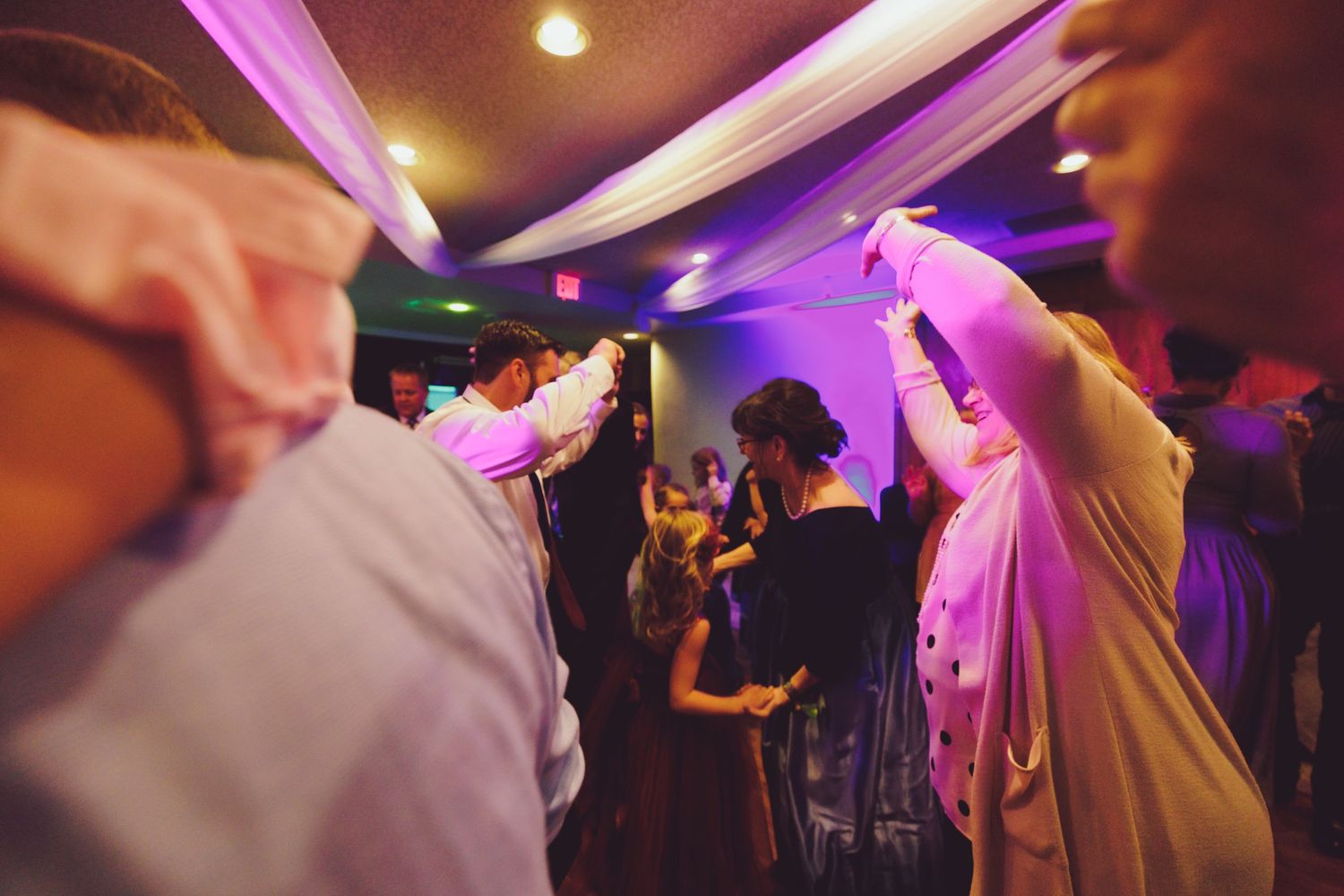 Wedding reception party