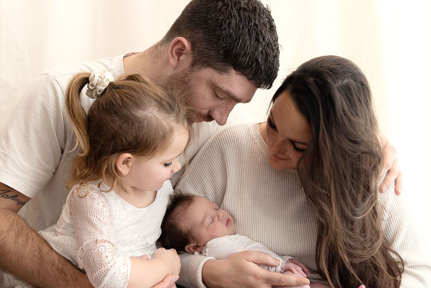 newborn family