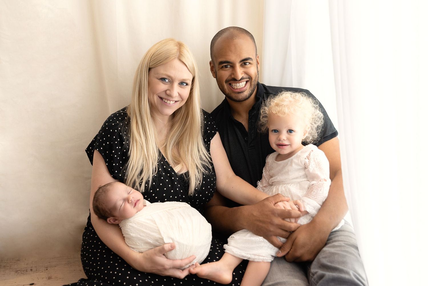 newborn family