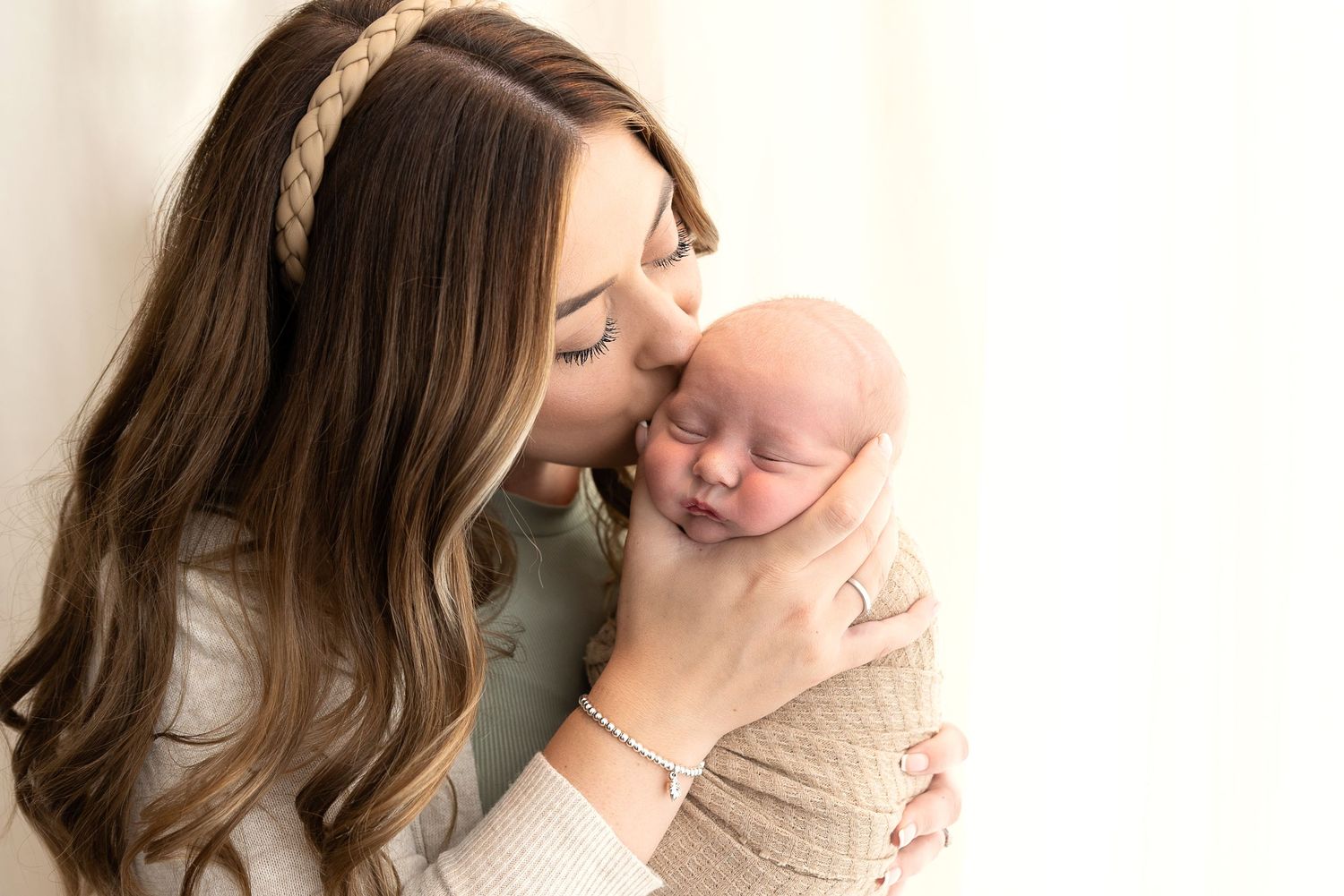 newborn boy mummy