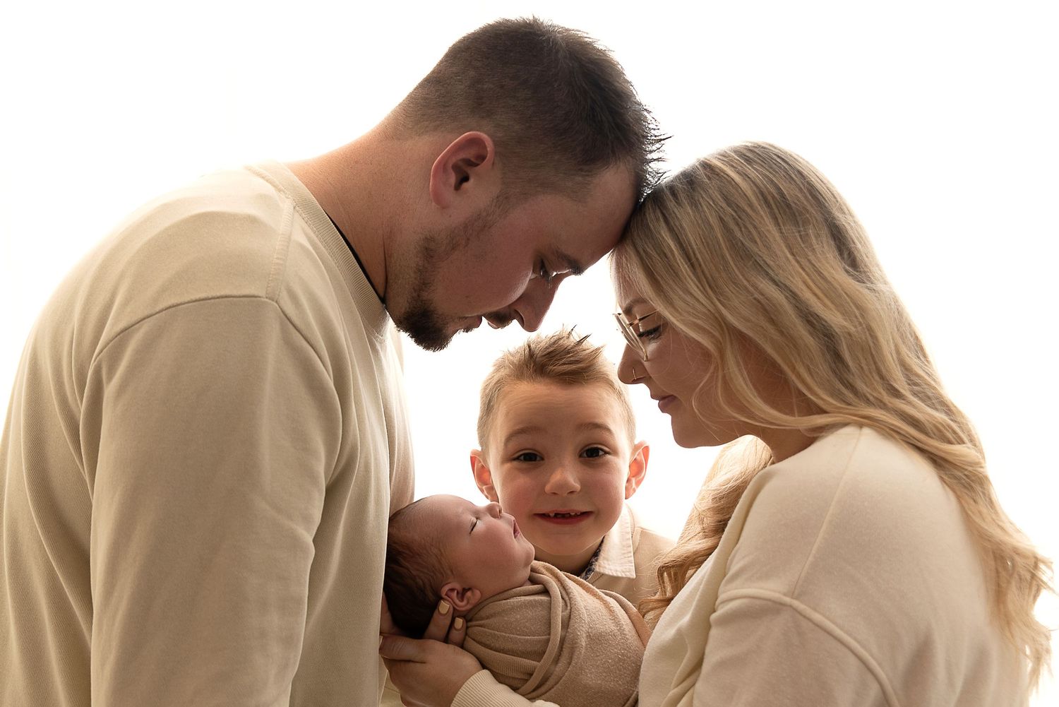 newborn family