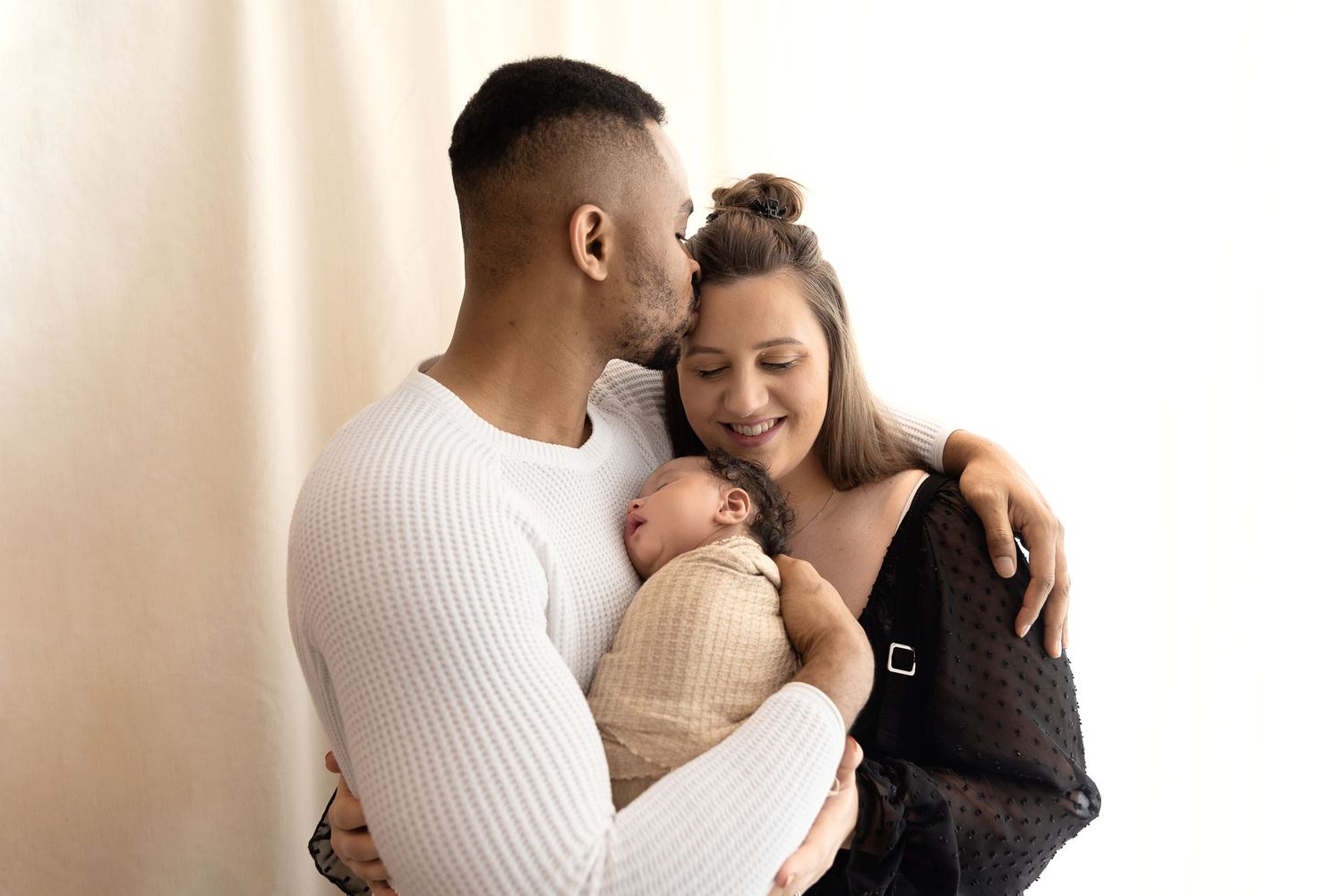 newborn family