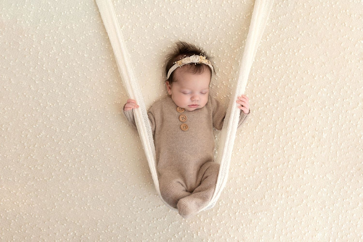 newborn girl swing