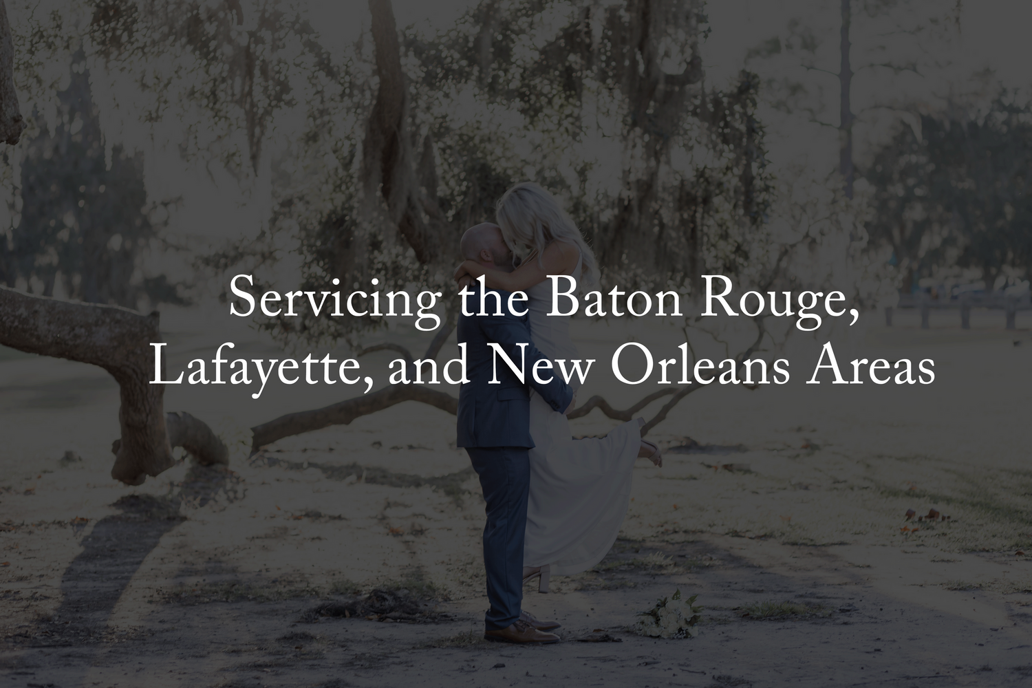 Image with an overlay Fountainbleu State Park - Baton Rouge Wedding Planner