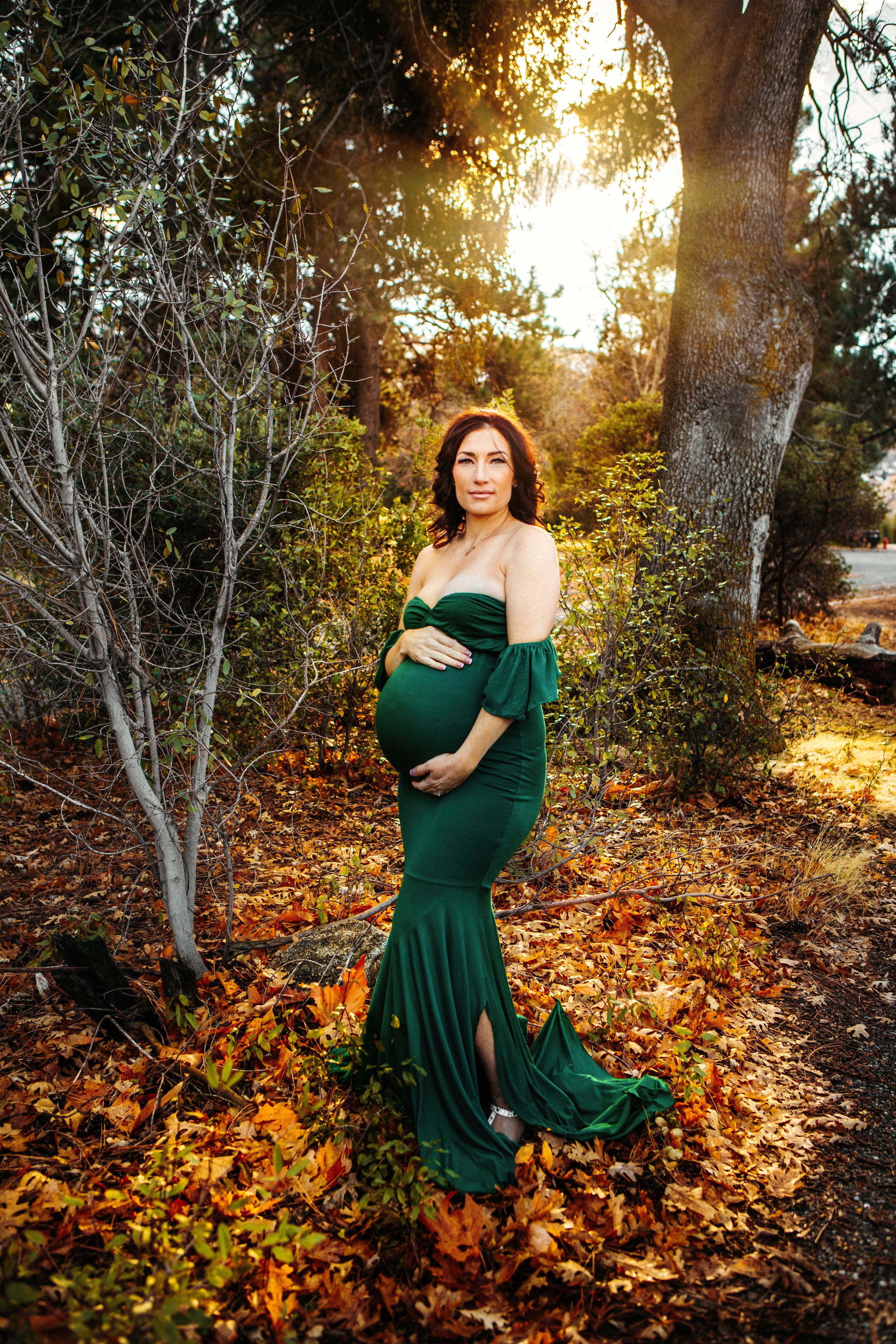 Silverwood Lakes maternity photoshoot High Desert Southern California