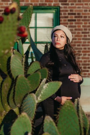 Harvey House Barstow maternity photoshoot High desert photographer Southern California maternity photographer