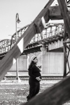 Harvey House Barstow maternity photoshoot High desert photographer Southern California maternity photographer