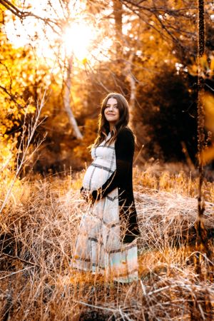Silverwood Lakes maternity photoshoot High Desert Southern California