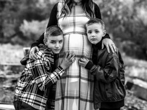 Silverwood Lakes maternity photoshoot High Desert Southern California