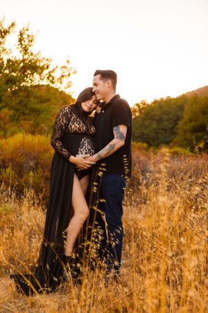 Silverwood Lakes maternity photoshoot High Desert Southern California