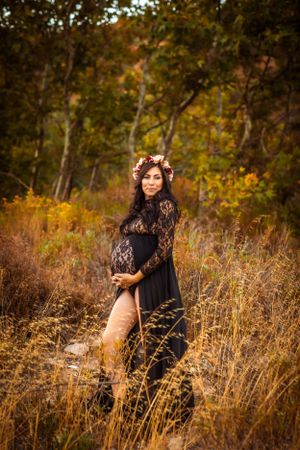 Silverwood Lakes maternity photoshoot High Desert Southern California