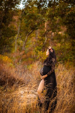 Silverwood Lakes maternity photoshoot High Desert Southern California