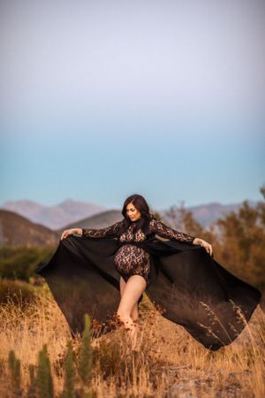 Silverwood Lakes maternity photoshoot High Desert Southern California