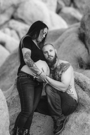 Silverwood Lakes maternity photoshoot High Desert Southern California