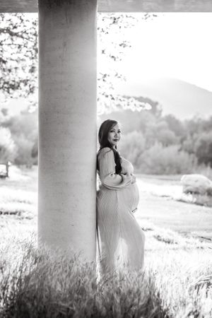 Silverwood Lakes maternity photoshoot High Desert Southern California